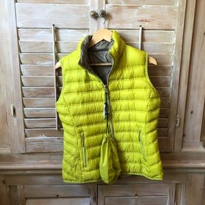Down and Feather Reversible Vest